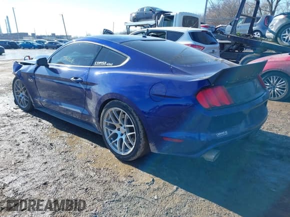 ✅ 2015 Ford Mustang GT • VIN: 1FA6P8CF2F5362840 • Lot: 41445393. Listed on IAAI with 79,176 mi. Free auction sales archive from the USA and detailed vehicle history report at DreamBid. Image 3.