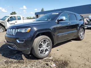 ✅ 2019 Jeep Grand Cherokee Overland • VIN: 1C4RJFCG5KC623857 • Lot: 70816035. Listed on Copart with 54,745 mi. Free auction sales archive from the USA and detailed vehicle history report at DreamBid. Image 1.