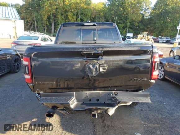 2022 Ram 1500 Limited with VIN 1C6SRFHT6NN387025, listed as a Copart auction lot 82109905 with 43,930 mi miles and Salvage title. Bid and sale history available at DreamBid. Image 6.