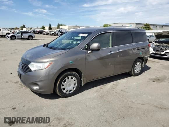 ✅ 2014 Nissan Quest S • VIN: JN8AE2KP7E9100633 • Lot: 67205175. Wystawiony na Copart z przebiegiem 99 479 mil. Bezpłatny archiwum sprzedaży aukcyjnych z USA i szczegółowy raport historii pojazdu na DreamBid. Zdjęcie 1.
