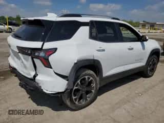 2025 Chevrolet Equinox AWD LT с VIN 3GNAXPEGXSL249952, выставлен на аукционе Copart как лот 55729435 с пробегом 2 623 миль миль и Списание • Salvage title. История ставок и продаж доступна на DreamBid. Изображение 3.