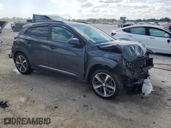 ✅ 2018 Hyundai Kona Limited • VIN: KM8K33A51JU082970 • Лот: 46569124. Опубликован ранее на Copart с пробегом 73 917 миль. Бесплатный доступ к архиву аукционных продаж из США и подробный отчёт об истории автомобиля на DreamBid. Изображение 4.