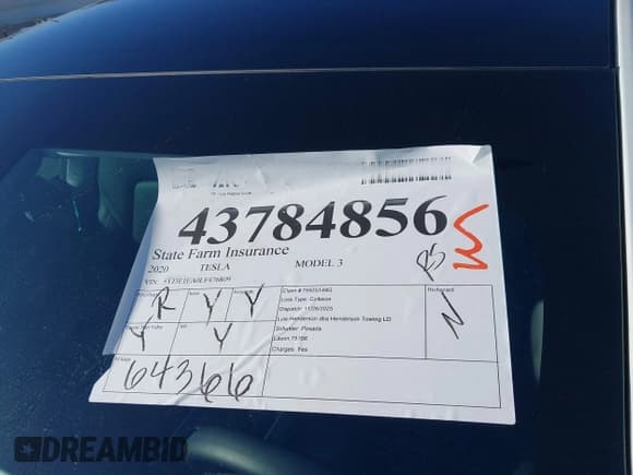 ✅ 2020 Tesla Model 3 Standard Range Plus • VIN: 5YJ3E1EA0LF476809 • Лот: 43784856. Опубликован ранее на IAAI с пробегом 64 366 миль. Бесплатный доступ к архиву аукционных продаж из США и подробный отчёт об истории автомобиля на DreamBid. Изображение 20.