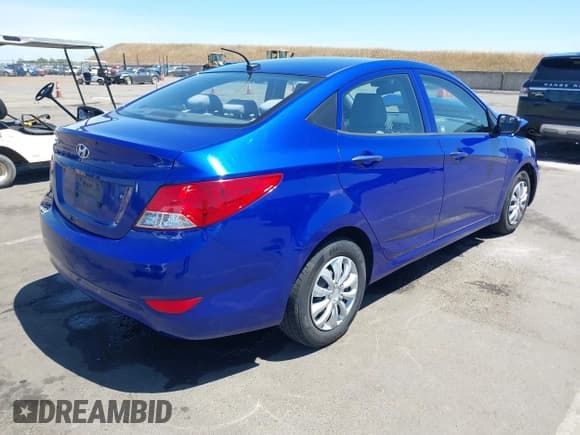 ✅ 2013 Hyundai Accent GLS • VIN: KMHCT4AE1DU496622 • Lot: 42248910. Listed on IAAI with 88,832 mi. Free auction sales archive from the USA and detailed vehicle history report at DreamBid. Image 4.