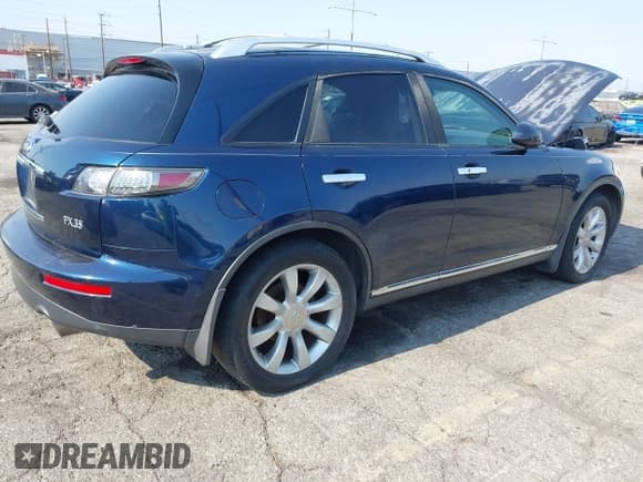✅ 2006 Infiniti FX • VIN: JNRAS08WX6X205820 • Lot: 42737236. Listed on IAAI with 215,317 mi. Free auction sales archive from the USA and detailed vehicle history report at DreamBid. Image 4.