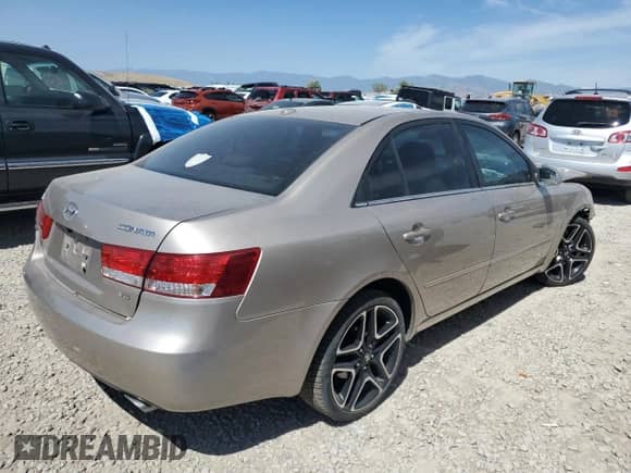 2008 Hyundai Sonata GLS z VIN 5NPET46F78H363443, wystawiony jako Copart lot #58955035 z przebiegiem Nie podano mil oraz Szkoda całkowita • Salvage title. Historia ofert i sprzedaży dostępna na DreamBid. Obrazek 3.
