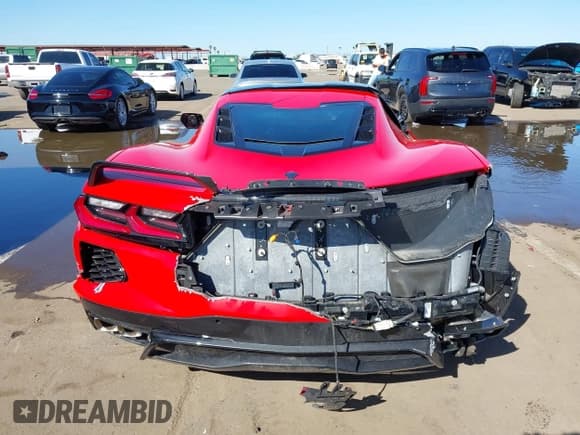 ✅ 2023 Chevrolet Corvette 1LT • VIN: 1G1YA2D43P5139909 • Lot: 43448082. Listed on IAAI with 23,487 mi. Free auction sales archive from the USA and detailed vehicle history report at DreamBid. Image 16.