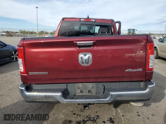 ✅ 2019 Ram 1500 Big Horn • VIN: 1C6RRFFG3KN862758 • Lot: 91287655. Listed on Copart with 87,697 mi. Free auction sales archive from the USA and detailed vehicle history report at DreamBid. Image 6.
