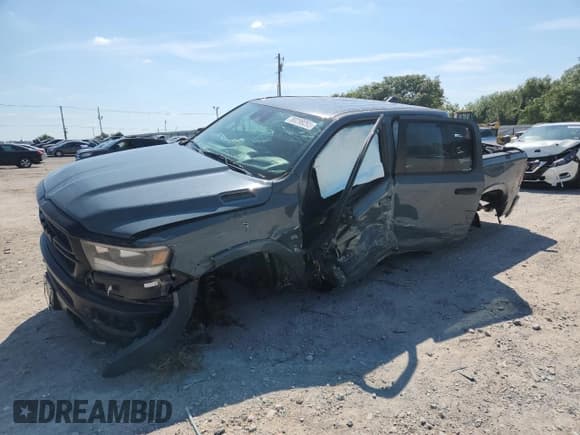 ✅ 2021 Ram 1500 Lone Star • VIN: 1C6SRFFT3MN578581 • Lot: 80299295. Listed on Copart with Not provided. Free auction sales archive from the USA and detailed vehicle history report at DreamBid. Image 1.