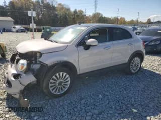 ✅ 2016 FIAT 500X Lounge • VIN: ZFBCFYDT8GP391594 • Lot: 87081275. Wystawiony na Copart z przebiegiem 101 328 mil. Bezpłatny archiwum sprzedaży aukcyjnych z USA i szczegółowy raport historii pojazdu na DreamBid. Zdjęcie 1.