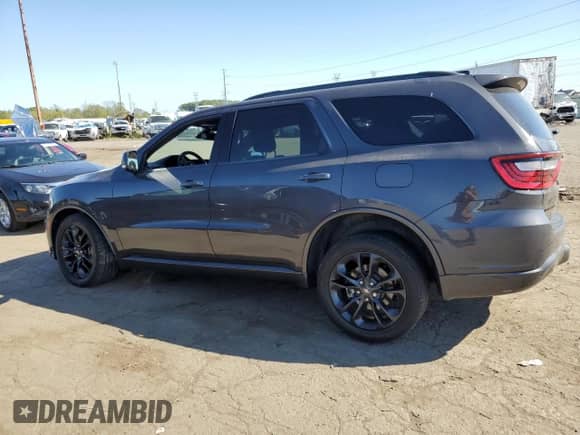 2023 Dodge Durango R/T Plus with VIN 1C4SDJCT6PC676499, listed as a Copart auction lot 84649665 with 35,243 mi miles and Salvage title. Bid and sale history available at DreamBid. Image 2.
