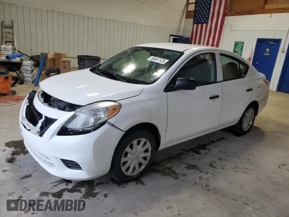 ✅ 2013 Nissan Versa S • VIN: 3N1CN7AP1DL855028 • Lot: 58467125. Listed on Copart with 138,450 mi. Free auction sales archive from the USA and detailed vehicle history report at DreamBid. Image 1.