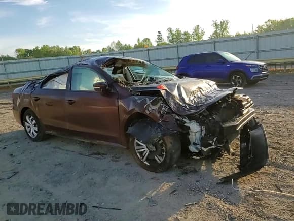 ✅ 2014 Volkswagen Passat S • VIN: 1VWAP7A35EC009815 • Lot: 54169785. Listed on Copart with 103,388 mi. Free auction sales archive from the USA and detailed vehicle history report at DreamBid. Image 13.