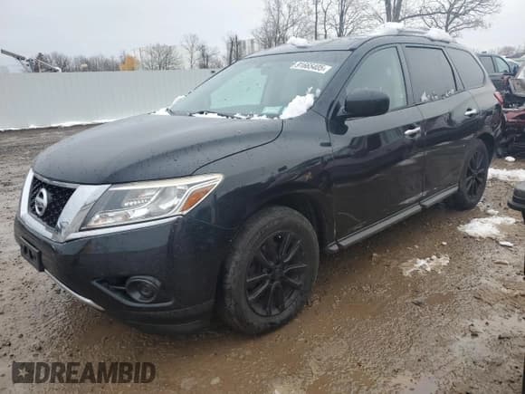 ✅ 2015 Nissan Pathfinder S • VIN: 5N1AR2MM3FC703789 • Lot: 91665405. Listed on Copart with 172,070 mi. Free auction sales archive from the USA and detailed vehicle history report at DreamBid. Image 1.