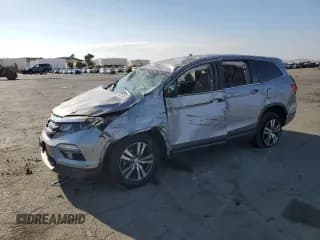 ✅ 2017 Honda Pilot EX • VIN: 5FNYF5H33HB042141 • Лот: 80222315. Опубликован ранее на Copart с пробегом 111 770 миль. Бесплатный доступ к архиву аукционных продаж из США и подробный отчёт об истории автомобиля на DreamBid. Изображение 1.