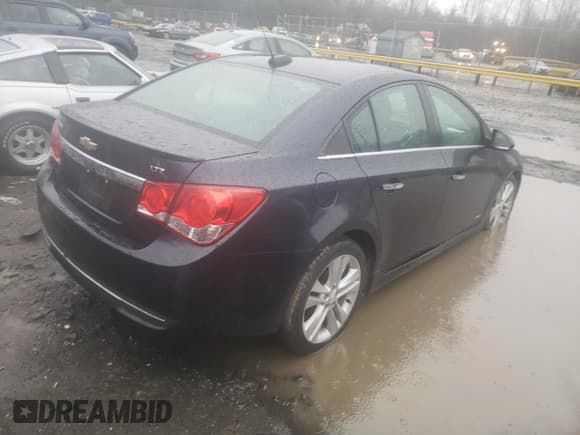 ✅ 2015 Chevrolet Cruze LTZ • VIN: 1G1PG5SB1F7102180 • Lot: 70275542. Listed on Copart with Not provided. Free auction sales archive from the USA and detailed vehicle history report at DreamBid. Image 3.