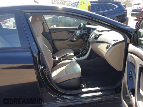 ✅ 2014 Hyundai Elantra SE • VIN: KMHDH4AE1EU142588 • Lot: 43643783. Listed on IAAI with 120,342 mi. Free auction sales archive from the USA and detailed vehicle history report at DreamBid. Image 5.