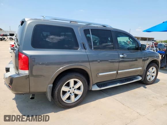 ✅ 2010 Nissan Armada Platinum • VIN: 5N1AA0NE0AN619901 • Лот: 67377075. Опубликован ранее на Copart с пробегом 265 387 миль. Бесплатный доступ к архиву аукционных продаж из США и подробный отчёт об истории автомобиля на DreamBid. Изображение 3.