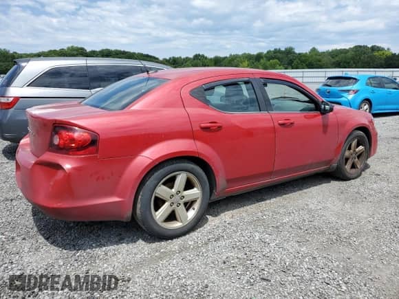 2013 Dodge Avenger SE с VIN 1C3CDZAB4DN566195, выставлен на аукционе Copart как лот 65790934 с пробегом 233 939 миль миль и Списание • Salvage title. История ставок и продаж доступна на DreamBid. Изображение 3.