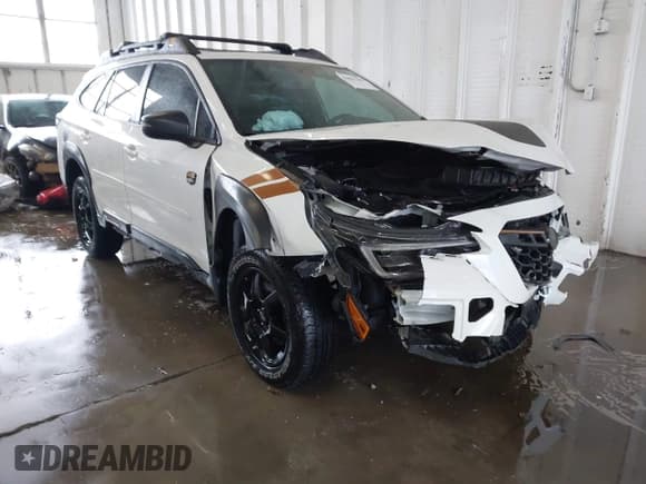 ✅ 2023 Subaru Outback Wilderness • VIN: 4S4BTGUD0P3176279 • Lot: 43551184. Listed on IAAI with 33,297 mi. Free auction sales archive from the USA and detailed vehicle history report at DreamBid. Image 1.