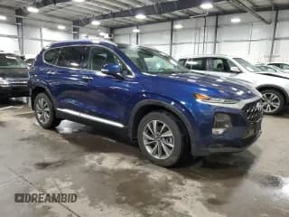 ✅ 2019 Hyundai Santa Fe Ultimate • VIN: 5NMS5CAD8KH131595 • Lot: 81853623. Wystawiony na Copart z przebiegiem 45 797 mil. Bezpłatny archiwum sprzedaży aukcyjnych z USA i szczegółowy raport historii pojazdu na DreamBid. Zdjęcie 4.