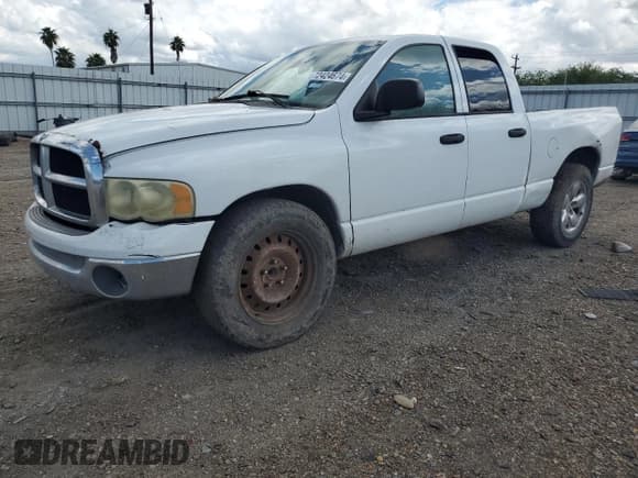 ✅ 2004 Dodge 1500 SLT • VIN: 1D7HA18D84S555629 • Лот: 72424674. Опубликован ранее на Copart с пробегом Не указан. Бесплатный доступ к архиву аукционных продаж из США и подробный отчёт об истории автомобиля на DreamBid. Изображение 1.