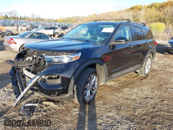 ✅ 2021 Ford Explorer Limited • VIN: 1FMSK8FH8MGB04047 • Lot: 43656480. Listed on IAAI with 132,483 mi. Free auction sales archive from the USA and detailed vehicle history report at DreamBid. Image 2.