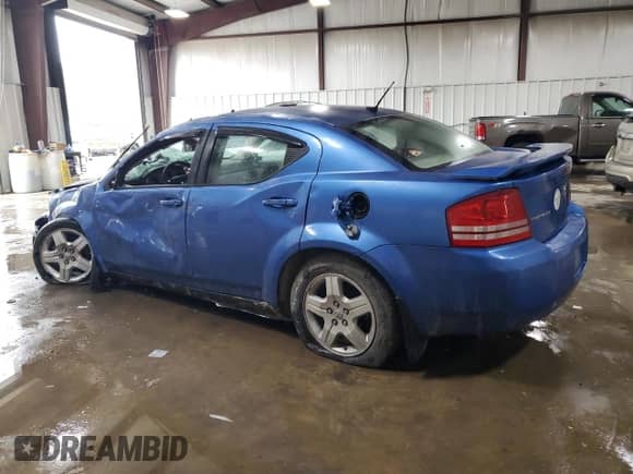 2008 Dodge Avenger SXT with VIN 1B3LC56R78N121065, listed as a Copart auction lot 82257685 with 181,033 mi miles and Salvage title. Bid and sale history available at DreamBid. Image 2.