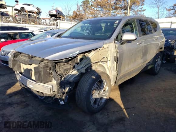 2022 Hyundai Santa Fe SE z VIN 5NMS1DAJ5NH395840, wystawiony jako Copart lot #40544754 z przebiegiem 28 090 mil mil oraz . Historia ofert i sprzedaży dostępna na DreamBid. Obrazek 1.