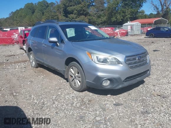 ✅ 2015 Subaru Outback Premium • VIN: 4S4BSBDC7F3260546 • Lot: 43503187. Listed on IAAI with 198,793 mi. Free auction sales archive from the USA and detailed vehicle history report at DreamBid. Image 1.