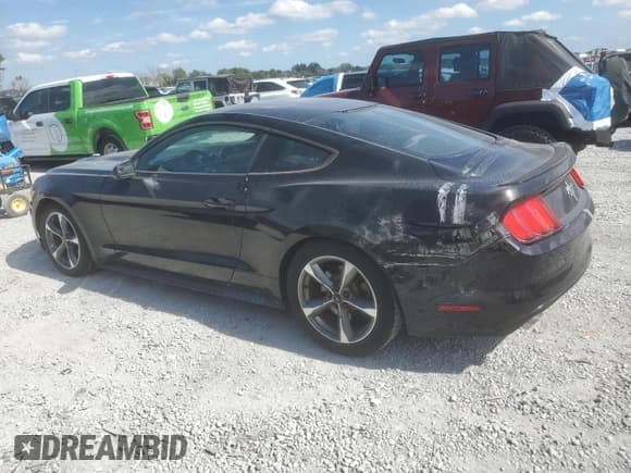 ✅ 2015 Ford Mustang V6 • VIN: 1FA6P8AM8F5306712 • Lot: 87407105. Listed on Copart with 133,366 mi. Free auction sales archive from the USA and detailed vehicle history report at DreamBid. Image 2.