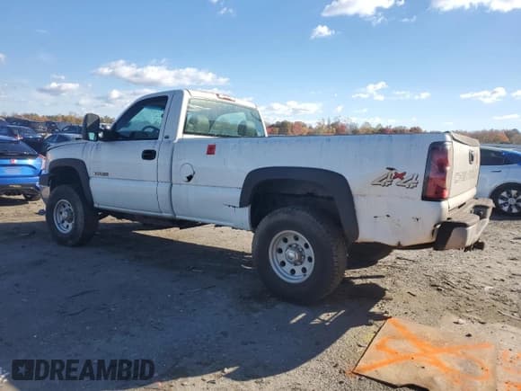 ✅ 2004 Chevrolet Silverado 2500HD Work Truck • VIN: 1GCHK24UX4E124890 • Lot: 91020595. Wystawiony na Copart z przebiegiem 76 598 mil. Bezpłatny archiwum sprzedaży aukcyjnych z USA i szczegółowy raport historii pojazdu na DreamBid. Zdjęcie 2.