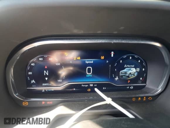 2023 Chevrolet Tahoe RST with VIN 1GNSKRKL2PR442337, listed as a Copart auction lot 50817575 with 25,972 mi miles and Salvage title. Bid and sale history available at DreamBid. Image 9.