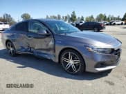 ✅ 2022 Honda Accord Touring • VIN: 1HGCV3F90NA016773 • Lot: 49736775. Listed on Copart with 25,440 mi. Free auction sales archive from the USA and detailed vehicle history report at DreamBid. Image 4.