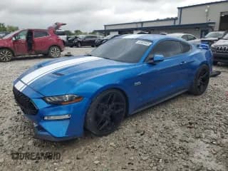 ✅ 2019 Ford Mustang GT • VIN: 1FA6P8CF9K5166596 • Lot: 83820485. Listed on Copart with 66,503 mi. Free auction sales archive from the USA and detailed vehicle history report at DreamBid. Image 1.