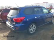 ✅ 2018 Nissan Pathfinder SL • VIN: 5N1DR2MM4JC631720 • Lot: 41742878. Listed on IAAI with 101,653 mi. Free auction sales archive from the USA and detailed vehicle history report at DreamBid. Image 4.