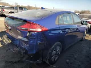 2020 Hyundai Ioniq Blue with VIN KMHC65LC8LU231218, listed as a Copart auction lot 40968064 with 41,640 mi miles and . Bid and sale history available at DreamBid. Image 3.