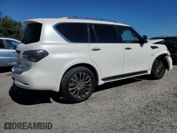 ✅ 2015 Infiniti QX80 • VIN: JN8AZ2NE7F9084319 • Lot: 92256135. Listed on Copart with 197,508 mi. Free auction sales archive from the USA and detailed vehicle history report at DreamBid. Image 3.