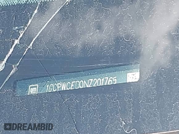 2022 Chevrolet Silverado 1500 LT z VIN 1GCPWCED0NZ201765, wystawiony jako IAAI lot #42423674 z przebiegiem 40 001 mil mil oraz . Historia ofert i sprzedaży dostępna na DreamBid. Obrazek 9.