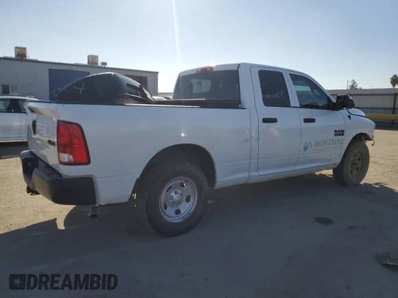 2019 Ram 1500 Express with VIN 1C6RR7FG4KS541822, listed as a Copart auction lot 88584925 with 143,538 mi miles and Salvage title. Bid and sale history available at DreamBid. Image 3.