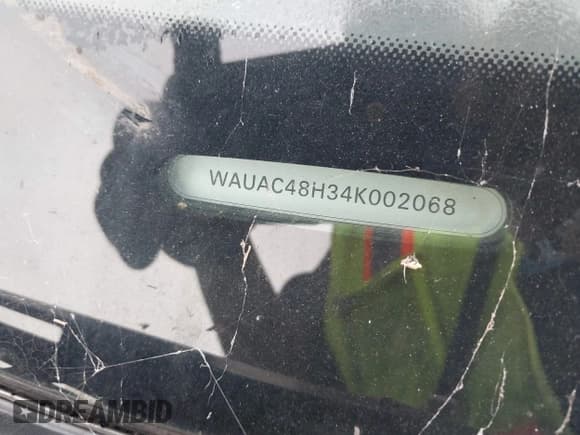 ✅ 2004 Audi A4 1.8T • VIN: WAUAC48H34K002068 • Lot: 43334970. Listed on IAAI with Not provided. Free auction sales archive from the USA and detailed vehicle history report at DreamBid. Image 11.