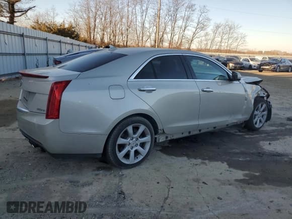 ✅ 2013 Cadillac ATS • VIN: 1G6AA5RX9D0131869 • Lot: 80477564. Listed on Copart with 137,369 mi. Free auction sales archive from the USA and detailed vehicle history report at DreamBid. Image 3.