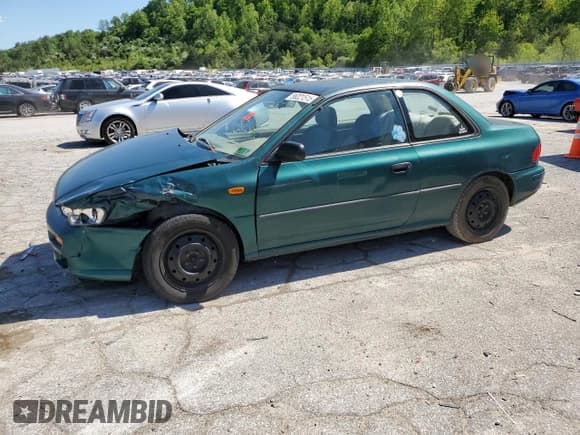 ✅ 1997 Subaru Impreza • VIN: JF1GM4255VH401478 • Lot: 56221515. Listed on Copart with 75,202 mi. Free auction sales archive from the USA and detailed vehicle history report at DreamBid. Image 1.