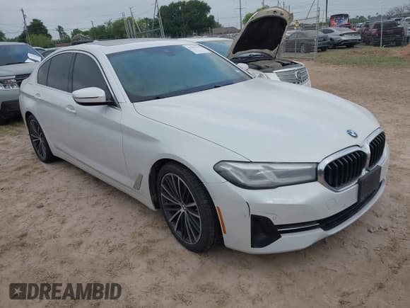 ✅ 2021 BMW 5 Series 540i • VIN: WBA53BJ03MWX01414 • Lot: 41937275. Listed on IAAI with 71,002 mi. Free auction sales archive from the USA and detailed vehicle history report at DreamBid. Image 1.