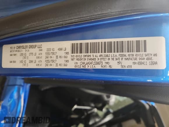 ✅ 2015 Jeep Wrangler Sport • VIN: 1C4AJWAG4FL530673 • Lot: 92408205. Listed on Copart with 93,472 mi. Free auction sales archive from the USA and detailed vehicle history report at DreamBid. Image 13.