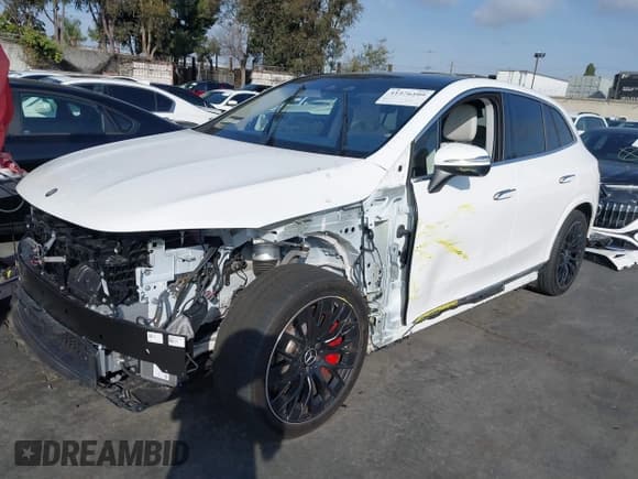 ✅ 2024 Mercedes-Benz EQE SUV • VIN: 4JGGM5DBXRA002482 • Lot: 41576109. Listed on IAAI with 9,264 mi. Free auction sales archive from the USA and detailed vehicle history report at DreamBid. Image 2.