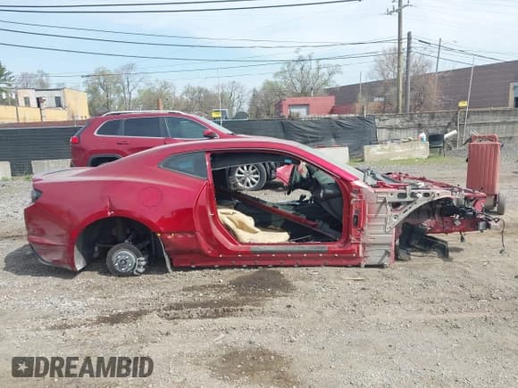✅ 2023 Chevrolet Camaro LT1 • VIN: 1G1FF1R78P0109114 • Lot: 42107945. Listed on IAAI with Not provided. Free auction sales archive from the USA and detailed vehicle history report at DreamBid. Image 13.