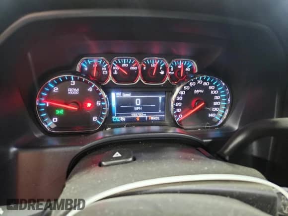 2019 Chevrolet Silverado 1500 LT z VIN 2GCVKPEC0K1128421, wystawiony jako Copart lot #80140455 z przebiegiem 198 793 mil mil oraz Szkoda całkowita • Salvage title. Historia ofert i sprzedaży dostępna na DreamBid. Obrazek 9.