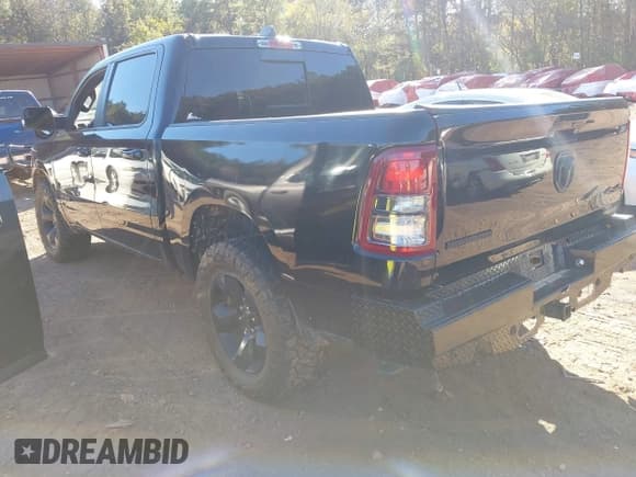 ✅ 2019 Ram 1500 Big Horn • VIN: 1C6SRFFT6KN900532 • Лот: 43603410. Опубликован ранее на IAAI с пробегом 142 097 миль. Бесплатный доступ к архиву аукционных продаж из США и подробный отчёт об истории автомобиля на DreamBid. Изображение 3.