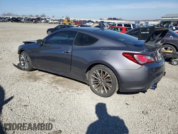 ✅ 2015 Hyundai Genesis Coupe 3.8L Base • VIN: KMHHT6KJ9FU129306 • Лот: 47091845. Опубликован ранее на Copart с пробегом 86 325 миль. Бесплатный доступ к архиву аукционных продаж из США и подробный отчёт об истории автомобиля на DreamBid. Изображение 2.